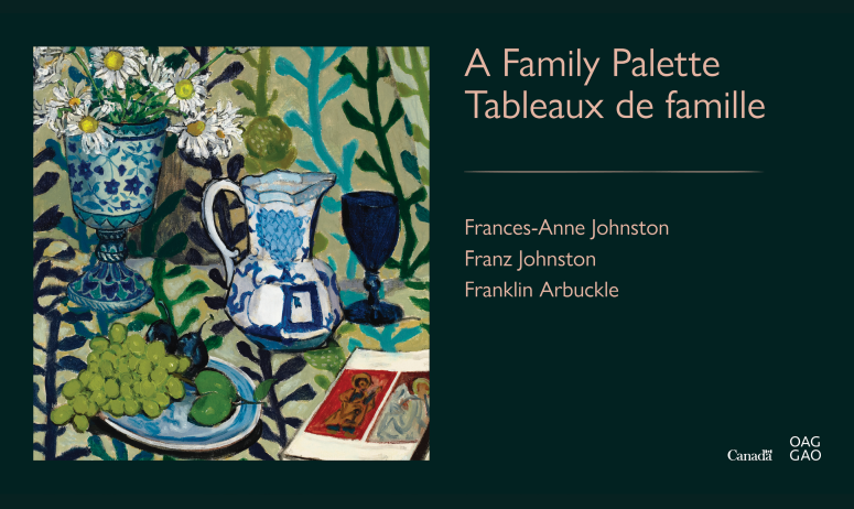 A Family Palette, Frances-Anne Johnston, Franz Johnston, Franklin Arbuckle