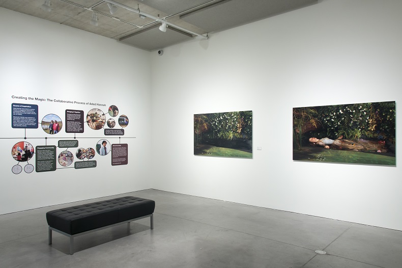 Exhibition shot of Blackwater Ophelia