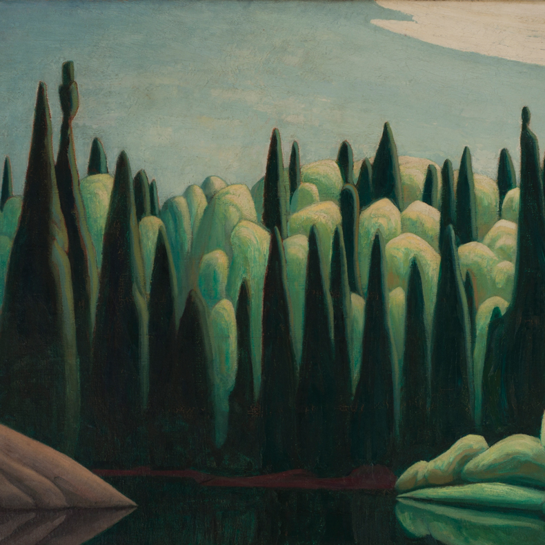 Painting by Lawren Harris