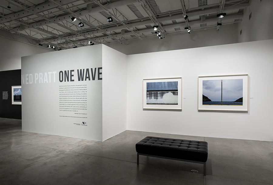 Ned Pratt One Wave exhibition space
