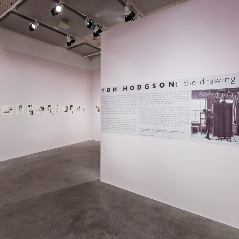 Exhibition shot of Un-censored by Tom Hodgson