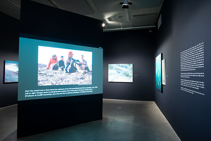 Jean Hay: Facing North Exhibit installation photograph
