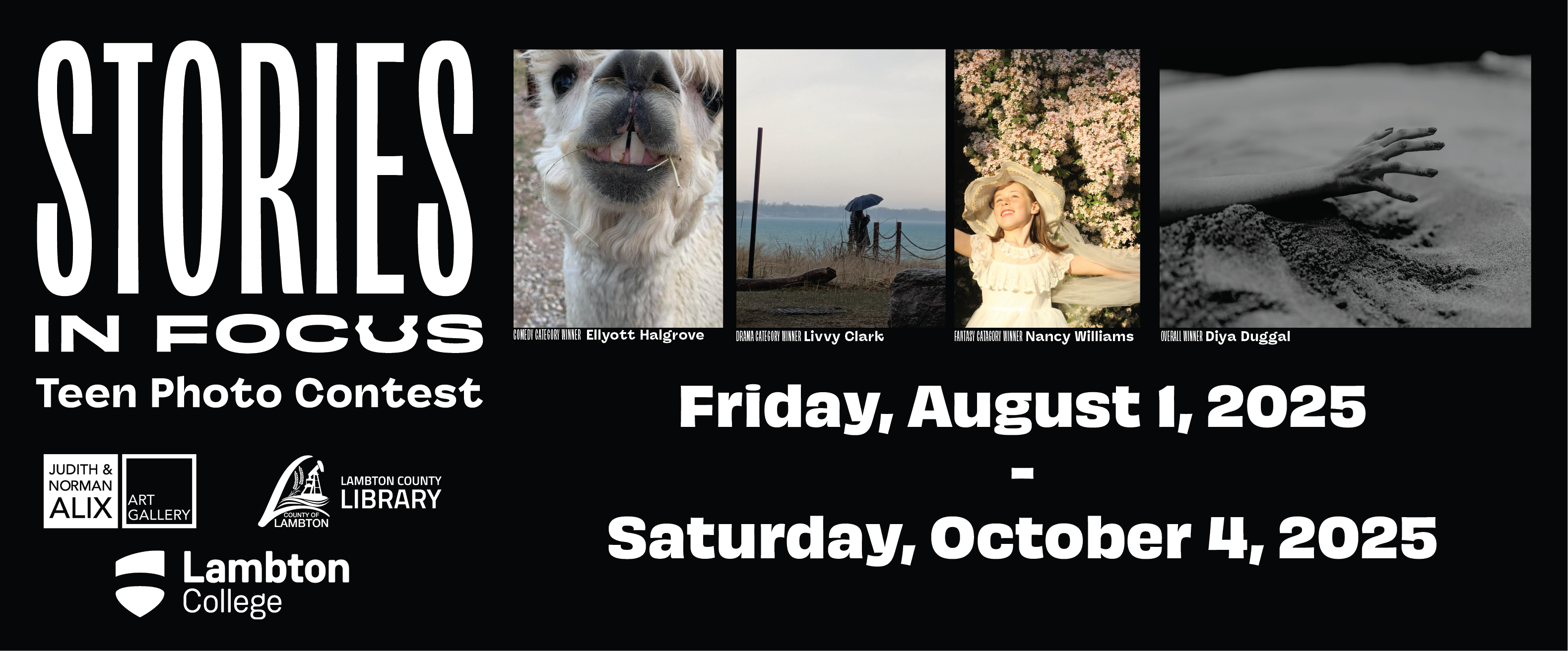 Promotional graphic for the Teen Photo Contest's 