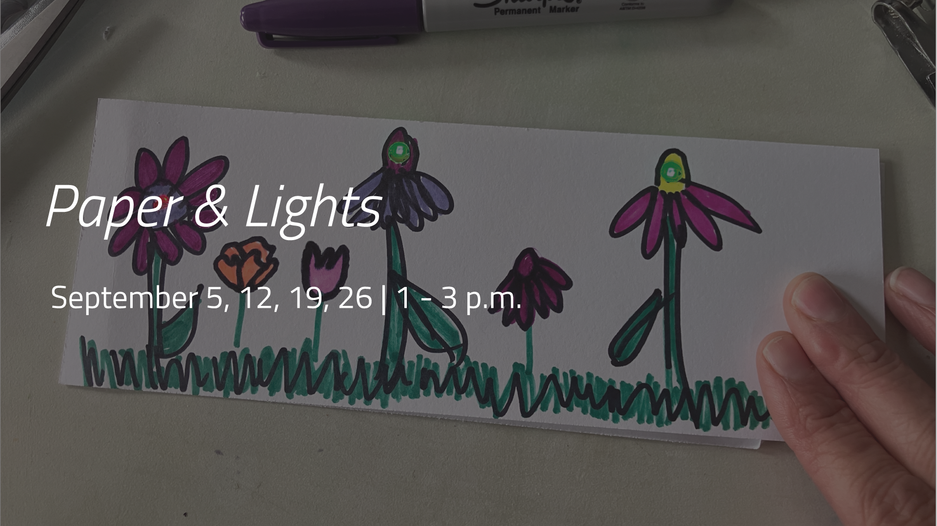 Promotional graphic for the September Family Saturday activity.