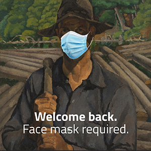 Welcome Back, Facemasks required