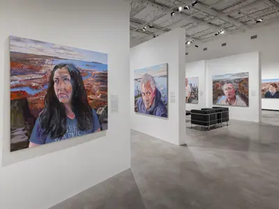 Install of Many Lives Mark This Place