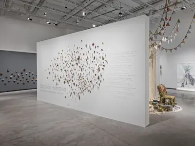 Install of In The Garden Of Exquisite Unknown