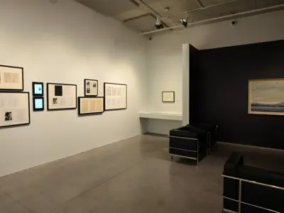Install of Thomson's Painting