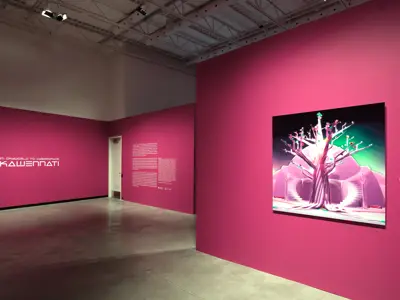 Install of From Skyworld to Cyberspace