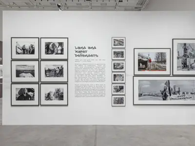 Install of Larry Towell Boundaries