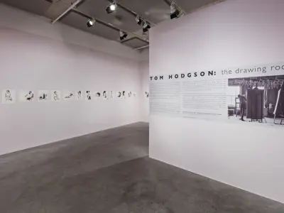 Install of Un-censored – Tom Hodgson: the drawing room