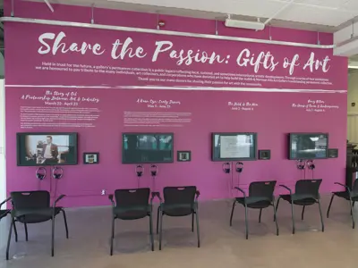 Install of A Keen Eye: Early Donors
