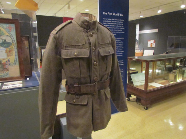 Lambton at War exhibition
