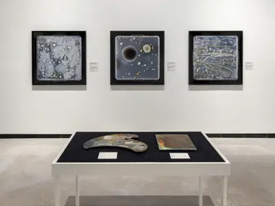 Install of Jon Sasaki Homage