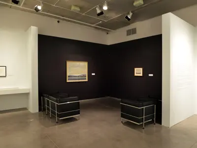 Install of Thomson's Painting