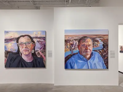 Install of Many Lives Mark This Place