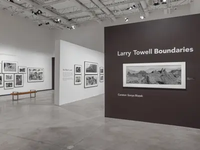 Install of Larry Towell Boundaries